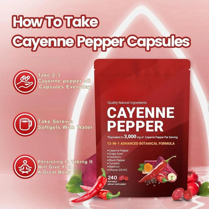 Cayenne Pepper Softgels