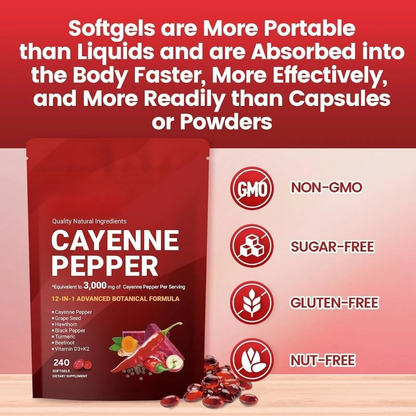 Cayenne Pepper Softgels